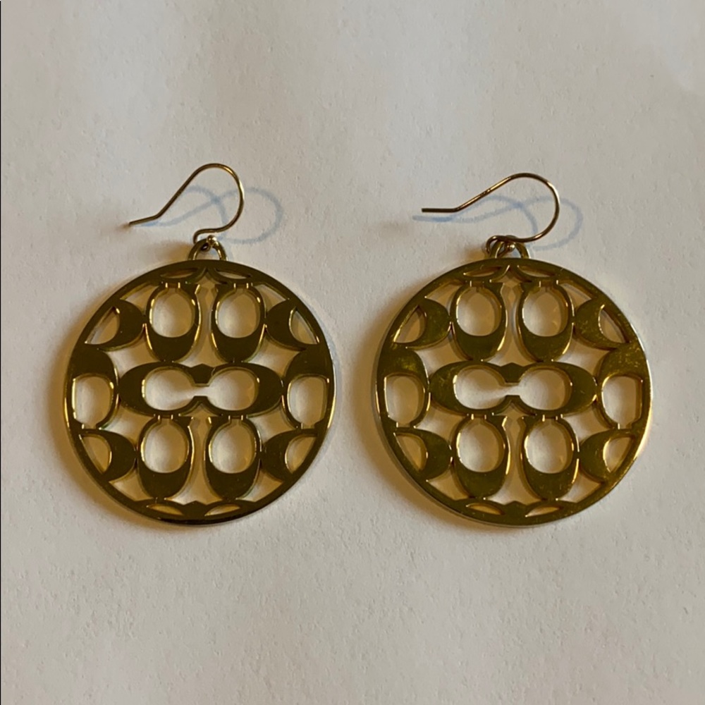 Coach Signature Earrings